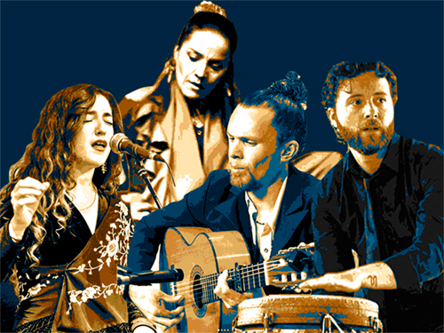 IRENE RIBAS . RUTH QUESADA . OSCAR SORIANO . JONI SANCHEZ