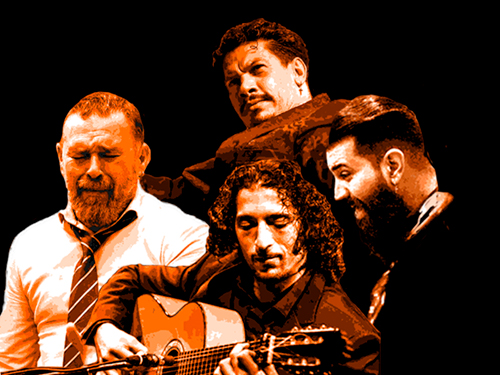 AURELIO CORTES . SALAO . COSTI EL CHATO .  JOSE ANDRES CORTES