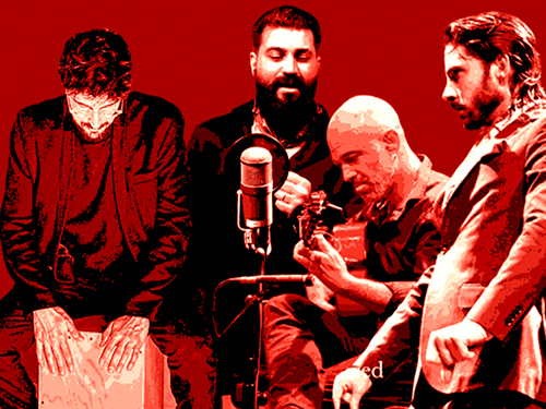 AURELIO CORTES . PEDRO GUINDILLA . ALBERT PONS . ALVARO LÓPEZ