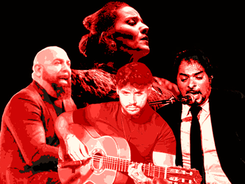 ANTONIO CORTES . NTONIO CAFELETE . RUTH QUESADA . ANTONIO EL GUITA