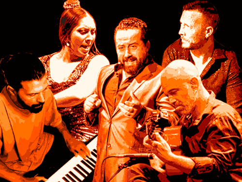 MIKI FERNANDEZ . DIVINA CORTES . AGUSTIN BATISTA . ALBERT PONS ANTONIO VILLAVERDE