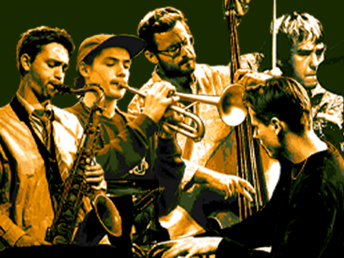 DANI PIMEN QUINTET w/ ROQUE GARCIA . NICO ANDINO . DAVID VAN DER GRINTEN . GIUSEPPE CAMPISI