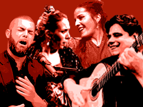 VICTOR TOSTAO . RUTH QUESADA . MAR COBO . JUAN ANTONIO SANCHEZ 23ROBADORS - Barcelona - 17 FLAM