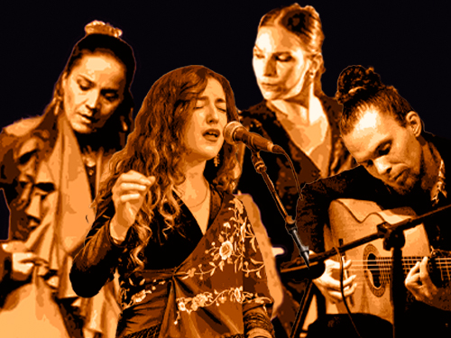 IRENE RIBAS . NOELIA LUCAS . RUTH QUESADA . OSCAR SORIANO 23ROBADORS - Barcelona - 24 FLAM