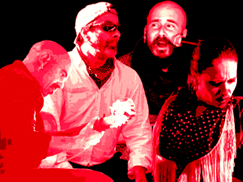 "SARSALE" RAMON TATO . VIOLETA BARRIO . ALBERT PONS . OSCAR PUIG 23ROBADORS - Barcelona - 14 FLAM