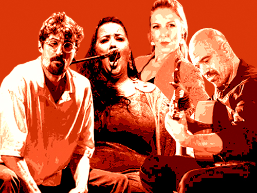 "PALO SANTO" VANESA CORTES . AINHOA LARA . ALBERT PONS . ALVARO LOPEZ 23ROBADORS - Barcelona - 23 FLAM 1