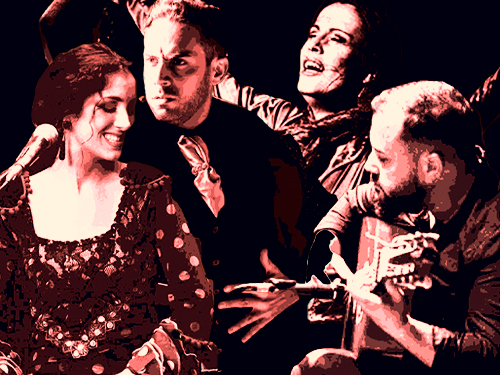 LIDIA MORA . SAIDA CORRAL . ANTONIO CORRAL . TETE CASTILLA 23ROBADORS - Barcelona - 30 FLAM