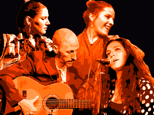 LAURA MATEO . CRISTINA COLOMINES . RUTH QUESADA . JOSE MARIA PONCE 23ROBADORS - Barcelona - 31 FLAM