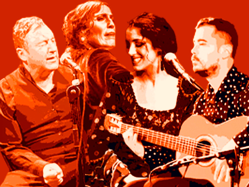 LIDIA MORA . ISAIAS SANCHEZ . SANDRA DE MANUEL . VICTOR ROSELL 23ROBADORS - Barcelona - 9 FLAM 1