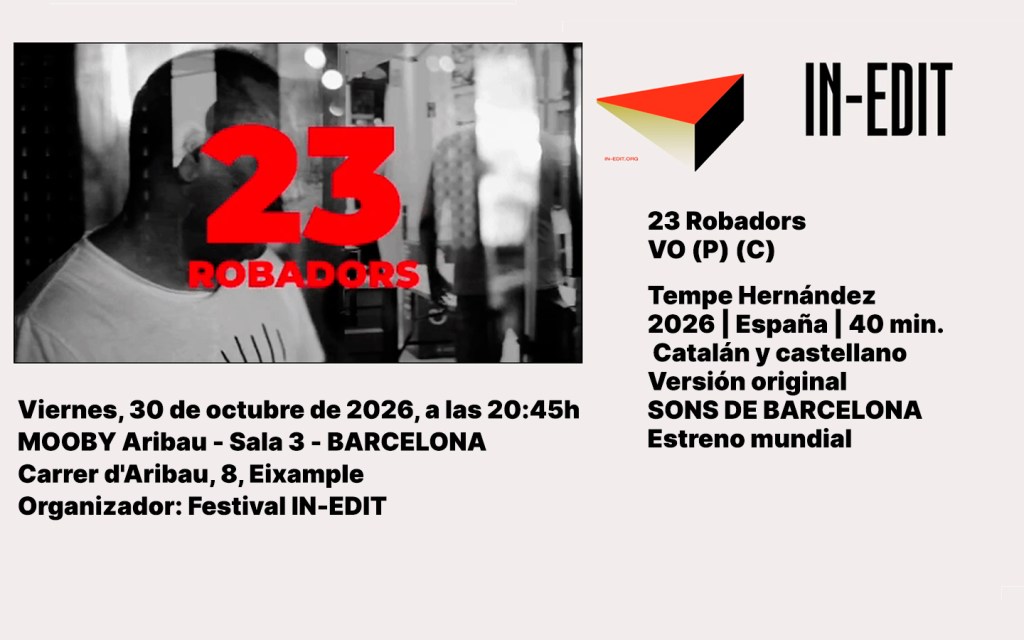 AGENDA 23ROBADORS - Barcelona - INDIT